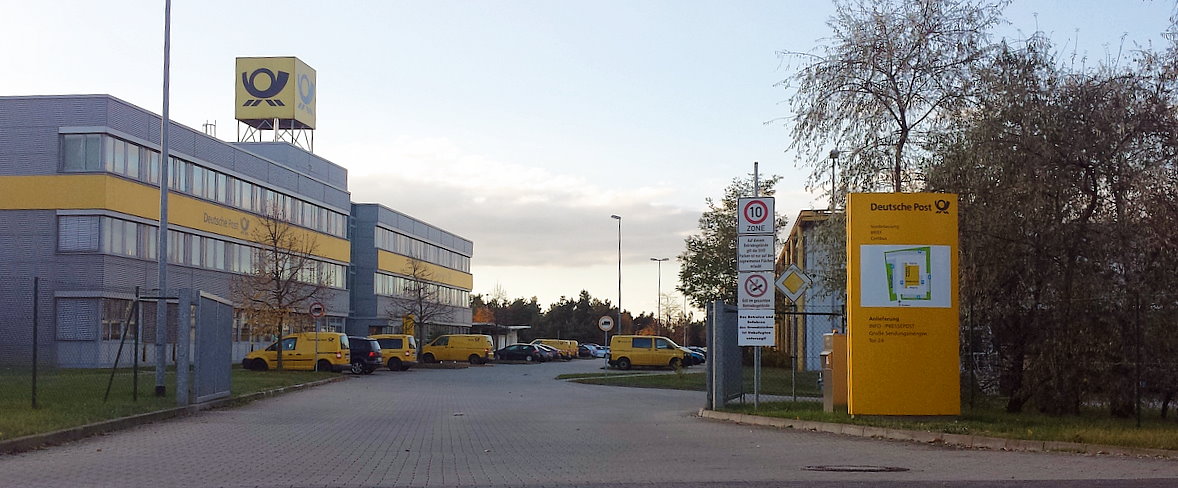 Deutsche Post Logistikzentrum in Cottbus