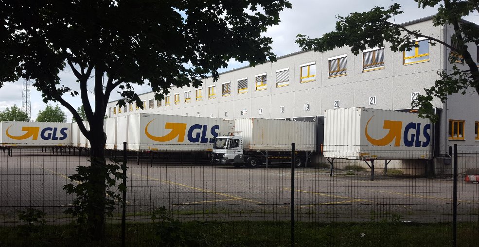 GLS Paketdienst in Hamburg