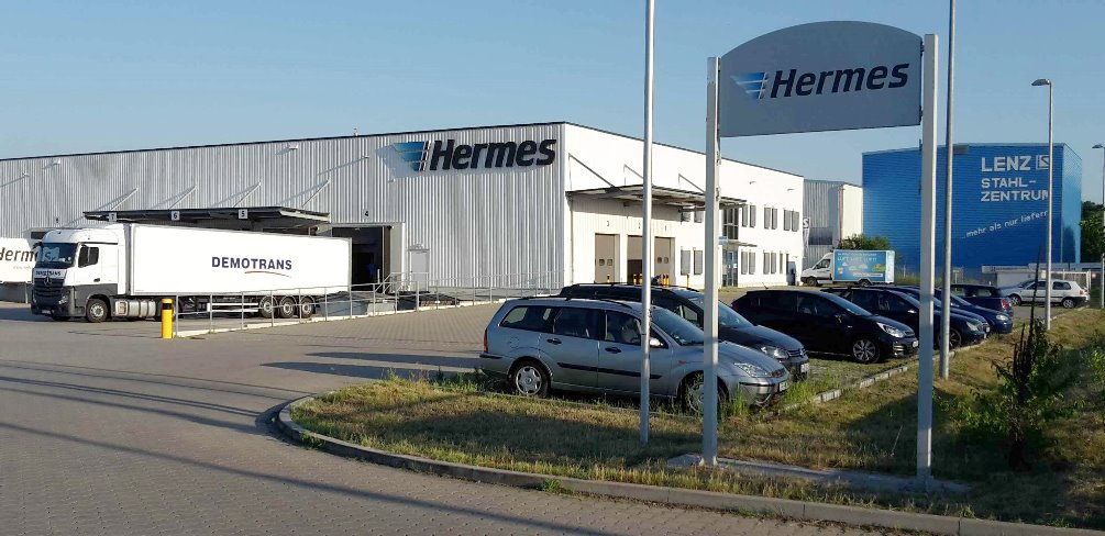 Hermes Verteilzentrum in Berlin
