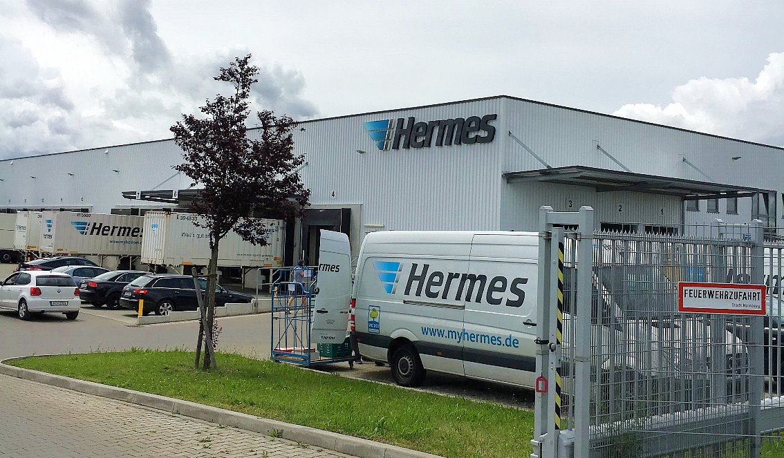Hermes Verteilzentrum in Nürnberg