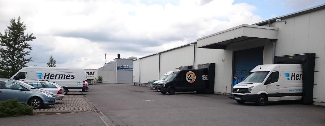 Die Sendung Wird Im Hermes Verteilzentrum Aufbewahrt Hermes Verteilzentrum Hagen - Hermes-Verteilzentrum