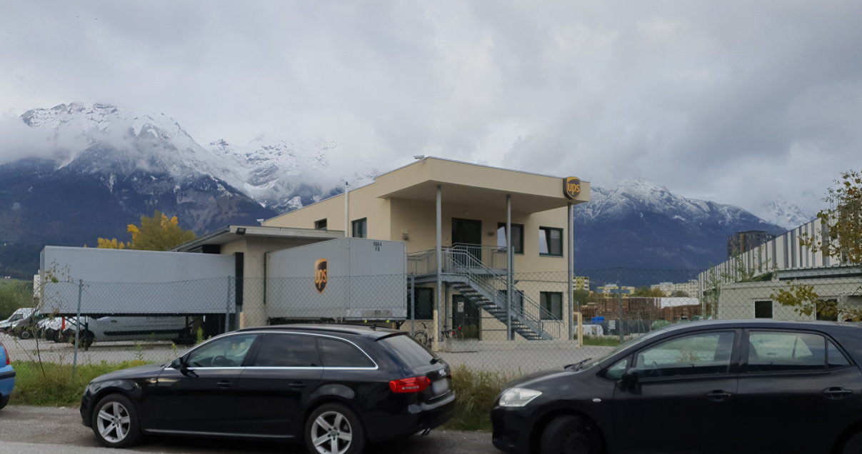 UPS Paketzentrum in Innsbruck